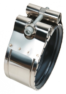 Collier joint pour raccords fonte smu - dn 50 - ouverture totale - inox. disponible abidjan cote d'ivoire.