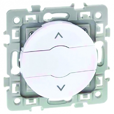 Commandes de volet roulants interrupteur 3 positions 6a montée/stop/descente - blanc. disponible abidjan cote d'ivoire.
