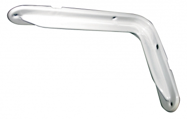 Console acier embouti 3000 135x195 mm laqué blanc. disponible abidjan cote d'ivoire.