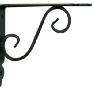 Console de style rustique 230x175 mm époxy noir. disponible abidjan cote d'ivoire.