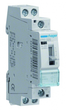 Contacteur pour double tarif type 2f bobine 230 v 50 hz 25 a 250 v ~. disponible abidjan cote d'ivoire.