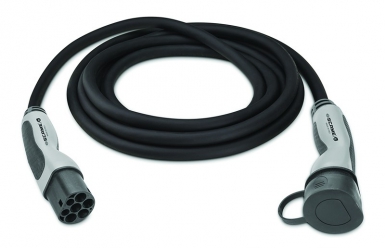 Cordon de recharge t2  t2 - 1 p+n: 7 kw - ip44 - 32a longueur 8 m. disponible abidjan cote d'ivoire.