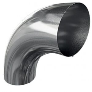 Coude cintré à 90° ø 80 pour gouttière de 25 - zinc. disponible abidjan cote d'ivoire.