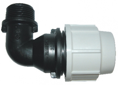 Coude à dérivation - mâle - filetage 33 x 42 - pour tuyau ø 40 extérieur. disponible abidjan cote d'ivoire.