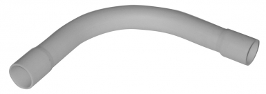 Coude grand rayon 90° pour conduits rigides irl ø 50 pvc gris (prix aux 100 p. disponible abidjan cote d'ivoire.