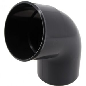 Coude mâle femelle 67°30 ø 80 mm - couleur anthracite. disponible abidjan cote d'ivoire.