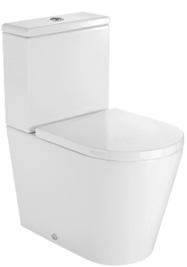 CUVETTE SEULE DE WC INSPIRA ROUND COMPACT SANS BRIDE SORTIE DUALE ADOSSÉE AU MUR. Avec Quincaillerie Sénégalaise, obtenez les meilleurs produits pour vos besoins en plomberie, bâtiment, et industrie. Nos offres compétitives vous permettent de réussir vos projets facilement.