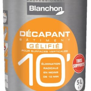 DÉCAPANT BÂTIMENT 10' GÉLIFIÉ - RENDEMENT INDICATIF : 4-5 M²/L - COND. 5 L. Avec Quincaillerie Sénégalaise, trouvez tout ce qu'il vous faut pour vos travaux de plomberie et bâtiment. Profitez de notre service rapide et fiable pour un achat en toute sérénité.