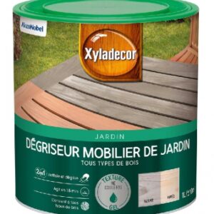 DÉGRISEUR/NETTOYEUR MOBILIER XYLADECOR EN GEL - AGIT EN 15 MN SUR TOUTE ESSENCE DE BOIS PROPRE ET SEC - RINÇAGE À L'EAU - 1 L. Pour vos projets de construction, choisissez Quincaillerie Sénégalaise, votre expert en bâtiment et plomberie. Nous proposons des solutions durables et abordables. Passez commande en quelques clics.