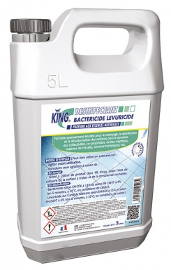 DÉSODORISANT-DÉSINFECTANT KING - 5 L - PARFUM CITRONNELLE. Chez Quincaillerie Sénégalaise, nous mettons à votre disposition un large choix de produits de quincaillerie et plomberie. Qualité et fiabilité sont notre promesse. Passez commande en ligne en toute simplicité.