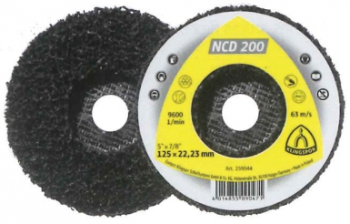 DISQUE DE NETTOYAGE NCD200 - NETTOYAGE SURFACES ET COLORATIONS DUES À L'ÉCHAUFFEMENT - Ø 125 MM. Quincaillerie Sénégalaise vous accompagne dans tous vos projets de construction et d'aménagement. Nous proposons des produits adaptés aux standards les plus exigeants. Faites vos achats en ligne en toute confiance.