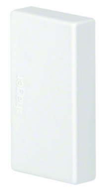 Embout cache de découpe pour goulotte lf/lff 20x33mm blanc pure. disponible abidjan cote d'ivoire.
