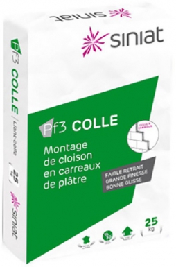 ENDUIT COLLE PF3 - CARREAUX DE PLÂTRE - INTÉRIEUR 25 KG. Avec Quincaillerie Sénégalaise, équipez-vous pour réussir vos projets de plomberie et bâtiment. Nous offrons des produits fiables et durables à des prix compétitifs. Profitez d'une livraison rapide et d'un excellent service client.