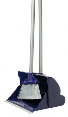 Ensemble pelle + balayette type aéroport, fibre vinyle fleurées, sortie 90mm - pour ramasser sans se baisser - manche h. disponible abidjan cote d'ivoire.