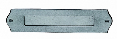 Entrée de boîte aux lettres 1800 époxy noir 9005 - dim. disponible abidjan cote d'ivoire.