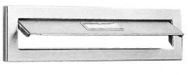 Entrée de boîte aux lettres inoxydable 265x67x8 mm pas. disponible abidjan cote d'ivoire.