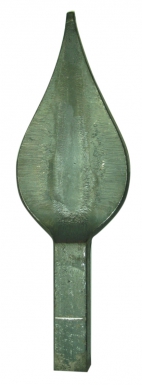 Fer de lance fer forgé carré de 16 h 170 mm. disponible abidjan cote d'ivoire.