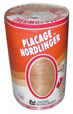 Feuille de bois de placage plac-fix préencollé acajou rouleau 2,50x0,25 m. disponible abidjan cote d'ivoire.