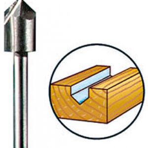 FRAISE À RAINURER EN V - Ø QUEUE 3,2 MM - Ø FONCTIONNEMENT 6,4 MM. Pour une quincaillerie de qualité au Sénégal, choisissez Quincaillerie Sénégalaise. Nos produits sont sélectionnés pour répondre à vos exigences. Commandez facilement en ligne et recevez vos articles rapidement.