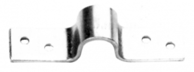 Gâche à pattes noir pour verrou baïonnette ø 16 mm ​. disponible abidjan cote d'ivoire.