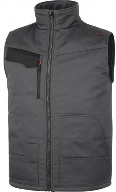 Gilet stockton 3 gris/orange - taille xxxl. disponible abidjan cote d'ivoire.