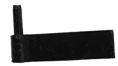 Gond à sceller fer noir cataphorèse plat 40x6 mm ø 14 mm lg. disponible abidjan cote d'ivoire.