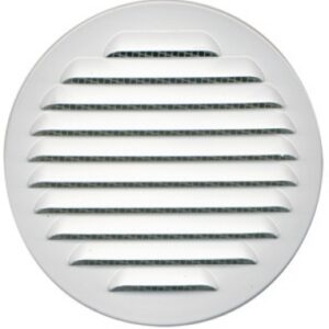 GRILLE AÉRATION ENCAST. RONDE À PERSIENNES AVEC MOUSTIQUAIRE BLANC Ø 80 MM ÉP. 45 MM S=22 CM2. Découvrez Quincaillerie Sénégalaise, votre boutique en ligne spécialisée dans le bâtiment, la plomberie, et l'équipement industriel. Profitez de notre expertise pour réussir vos projets. Nos produits sont conçus pour durer.