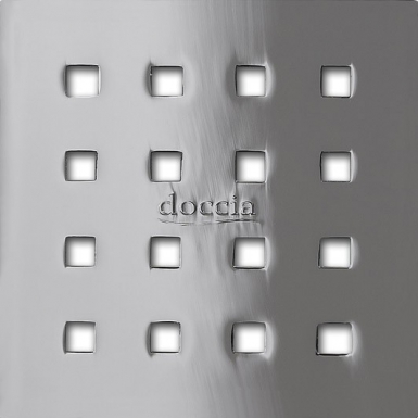 Grille métal carré 15x15 cm - chromé brillante. disponible abidjan cote d'ivoire.