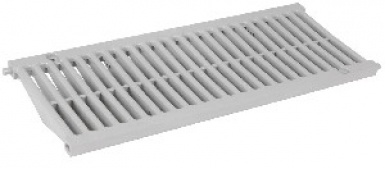 Grille série légère 200 x 500 mm pour caniveau pvc - coloris gris clair. disponible abidjan cote d'ivoire.