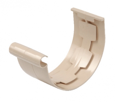 Jonction à coller pour gouttière de 25 - coloris sable. disponible abidjan cote d'ivoire.