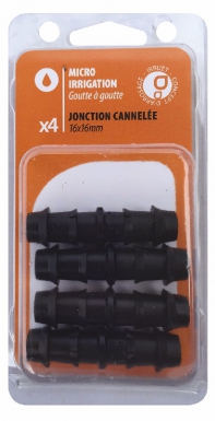 Jonctions cannelées 16x16 mm - blister 4 pièces. disponible abidjan cote d'ivoire.