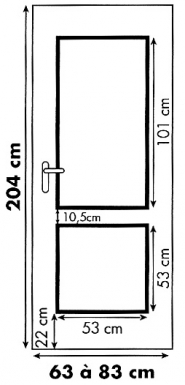 KIT 2 PANNEAUX DROITS " À PEINDRE " DIM. 53X53X101 CM PROFIL M1 8X21 MM. Pour vos projets de construction et de bricolage, Quincaillerie Sénégalaise est là pour vous. Nous proposons des solutions adaptées à vos besoins avec un excellent rapport qualité-prix. Commandez et recevez vos articles rapidement.