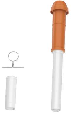 Kit de base rouge c33 - ø 80/125. disponible abidjan cote d'ivoire.