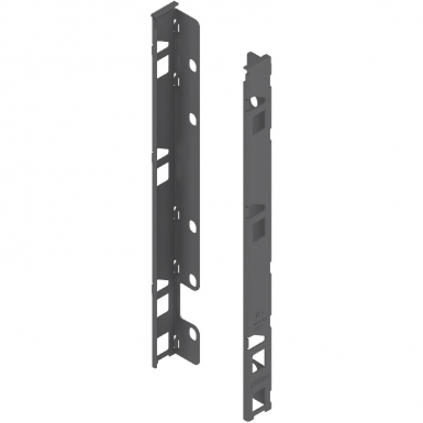 Légrabox adaptateur dos bois, hauteur f (257 mm), droite + gauche - couleur gris orion mat. disponible abidjan cote d'ivoire.