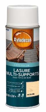 Lasure multi-supports en bombe - teinte chêne clair - 400ml. disponible abidjan cote d'ivoire.