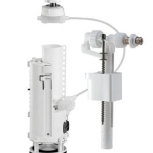 Mécanisme de chasse "optima 50" + robinet "compact 95l" - double volume réglable - adapt. disponible abidjan cote d'ivoire.