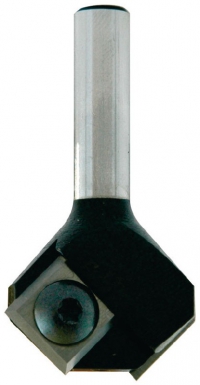 Mèche d"affleureuse ø 26mm - angle 30° - carbure - queue ø 6mm - long. disponible abidjan cote d'ivoire.