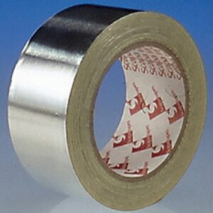 Métal adhésif 335 - jointages matériaux d"isolation - aluminium 110°c - 50 m x 50 mm. disponible abidjan cote d'ivoire.