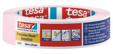 Masquage de précision 4333 spécial surface sensibles et peinture fraîche 25x50 mm - rose. disponible abidjan cote d'ivoire.