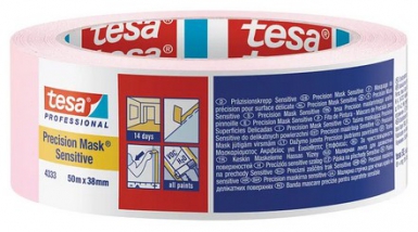 Masquage de précision 4333 spécial surface sensibles et peinture fraîche 38x50 mm - rose. disponible abidjan cote d'ivoire.