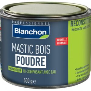 MASTIC BOIS POUDRE - SANS ODEUR - BI-COMPOSANT AVEC EAU - BOIS BLANC - COND. 500 G. Chez Quincaillerie Sénégalaise, nous facilitons vos travaux grâce à une offre complète d’outils et d’équipements. Des produits fiables et durables pour tous vos projets. Faites le choix de la qualité.