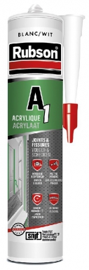 MASTIC RUBSON A1 - JOINT ET FISSURE - BLANC - CART. 300 ML. Quincaillerie Sénégalaise met à votre disposition des solutions robustes pour vos besoins en bâtiment, plomberie et industrie. Achetez en ligne et recevez vos produits rapidement.