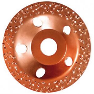 Meule assiette au carbure - ø 115 mm - surface plate - grain moyen - alésage 22,2 mm. disponible abidjan cote d'ivoire.