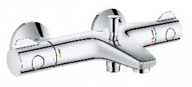 Mitigeur bain-douche mural thermostatique grohtherm 800 c3 - chromé. disponible abidjan cote d'ivoire.