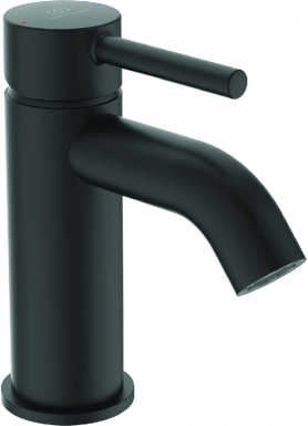 Mitigeur de lavabo ceraline noir mat - bec fixe. disponible abidjan cote d'ivoire.