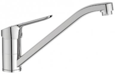 Mitigeur évier monotrou okyris bec fondu orientable - chromé. disponible abidjan cote d'ivoire.