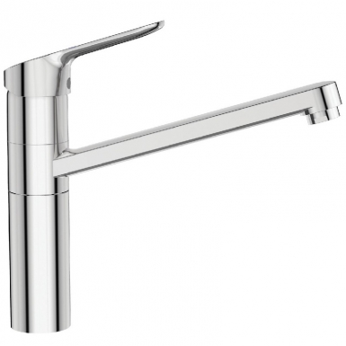 Mitigeur évier monotrou rehaussé okyris bec orientable - chromé. disponible abidjan cote d'ivoire.