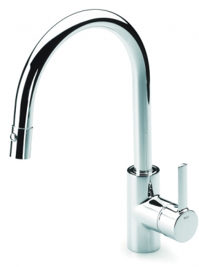 Mitigeur évier targa avec douchette - finition chromé. disponible abidjan cote d'ivoire.