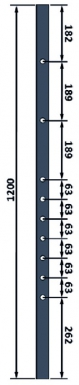 MONTANTS M9R14 - 40X12 MM H1200 MM 9 TROUS Ø 14 MM. Découvrez Quincaillerie Sénégalaise, votre boutique en ligne spécialisée dans le bâtiment, la plomberie, et l'équipement industriel. Profitez de notre expertise pour réussir vos projets. Nos produits sont conçus pour durer.