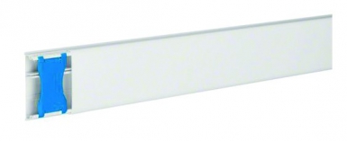 Moulure 2 compartiments + couvercle ata 12x50 mm pvc blanc pure - lg. disponible abidjan cote d'ivoire.